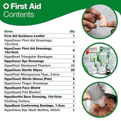 Evolution Plus Eye Wash Kit - 2x500ml with 8 Eye Wash Pods (Without Mirror)