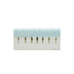 Alerta Sensaflex 4000 Gel Topped Foam Mattress, Very High-Risk Pressure Relief with V-Cut Memory Foam Design
