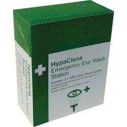 HypaClens Value Emergency Eye Wash Station (2x500ml)