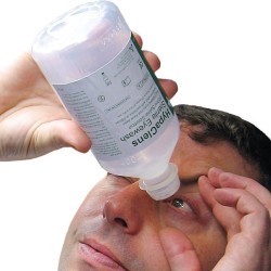 HypaClens 2x500ml Eyewash Station with 2 HypaClens Eyewash Bottles (500ml)