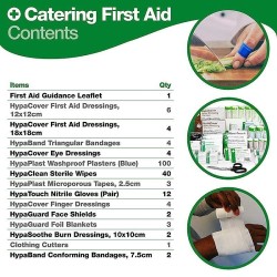 Catering First Aid & Accident Reporting Point (Blue Case - Large)