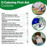 Small Compact Catering First Aid Kit - Blue