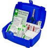 Small Compact Catering First Aid Kit - Blue