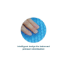 Alerta GelCube Cushion, Dual Honeycomb Air-Gel Support for Advanced Pressure Relie