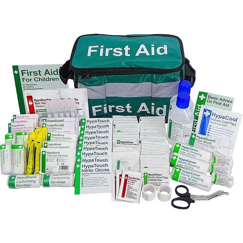 British Standard Compliant School First Aid Haversack