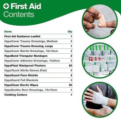 Minibus and Bus First Aid Kit in Grab Bag