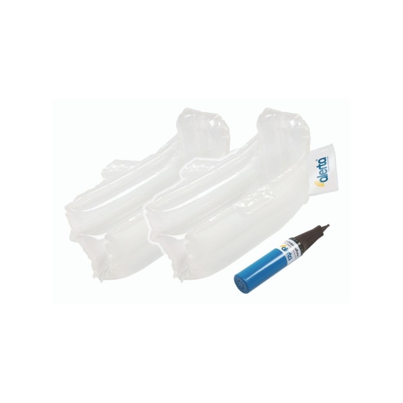 Alerta Air Heel Bootees with Strap, Pressure Relief for High-Risk Users