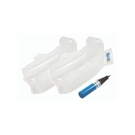 Alerta Air Heel Bootees with Strap, Pressure Relief for High-Risk Users