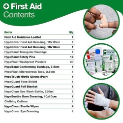British Standard Compliant Travel First Aid Kit (Bum Bag)