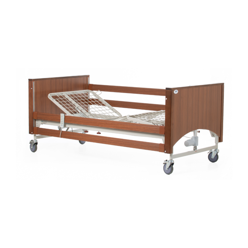 Alerta Lomond Standard Bed, Oak Finish, Electric Profiling, Trendelenburg Feature