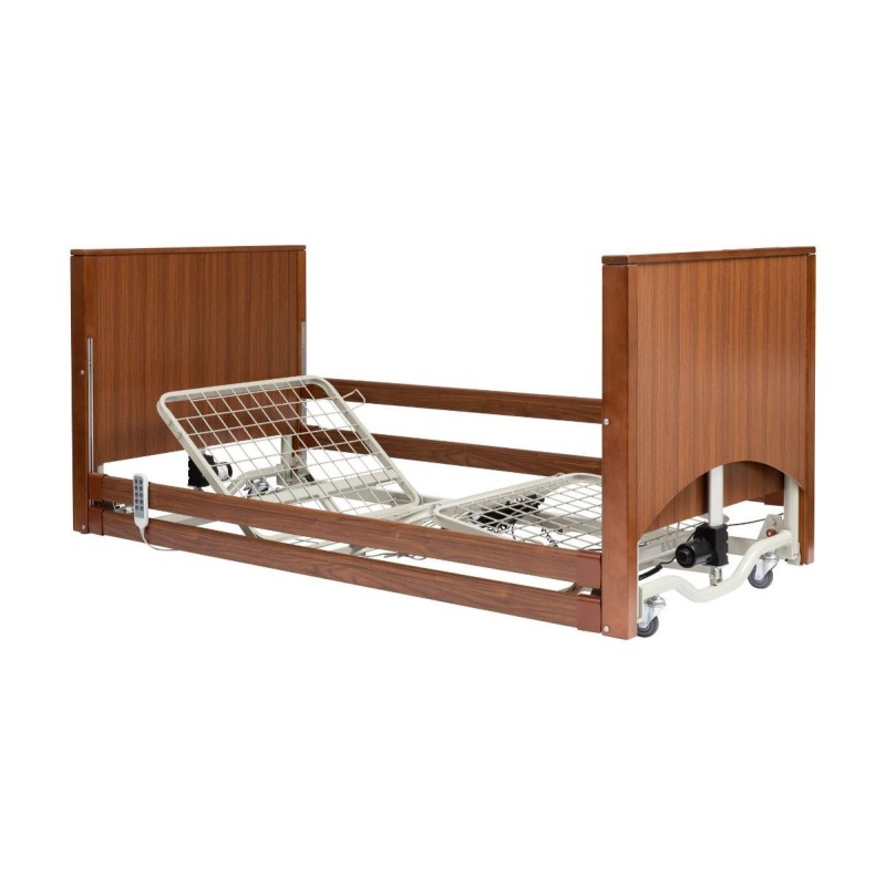Alerta Lomond Floor 2 Bed, Oak Finish, Ultra-Low Profiling with Auto-Regression