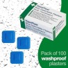 HypaPlast Blue Catering Plasters - 3.8x3.8cm (Pack of 100)