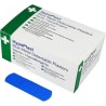 HypaPlast Blue Metal Detectable Catering Plasters - 7.2x2.5cm (Pack of 100)