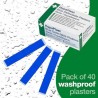 HypaPlast Blue Catering Plasters - Finger Extension (Pack of 40)