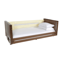 Alerta Bed Rail Bumpers, 3 Bar with Netting, Breathable PU Padding for Enhanced Side Rail Protection