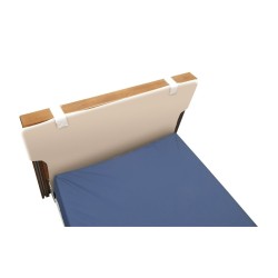 Comprehensive Bed End Protection with Breathable, Wipe-Clean Safety Padding