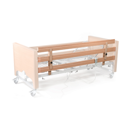 Lomond Single High Side Rail, Oak or Walnut, for Added Bed Safety and Support