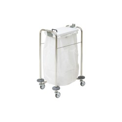 Alerta Laundry Cart, Steel Frame, Easy-Glide Castors, Colour-Coded Lids