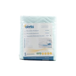 Alerta Washable Incontinence Bed Pad, Waterproof, 4-Litre Absorbency, With Tuck-In Flaps