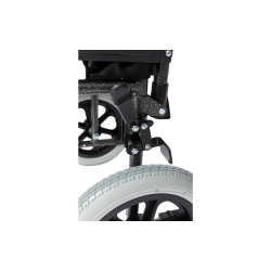 Alerta Car Transit Wheelchair, Crash Tested, Drop-Down Arms, Puncture-Proof Tyres