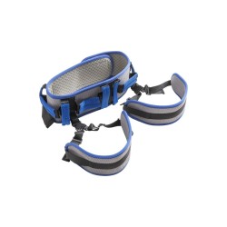 Alerta Deluxe Support Belt, Gait Training Aid, Transfer Belt with Leg Straps, Adjustable Velcro Fastening