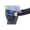 Alerta Deluxe Support Belt, Gait Training Aid, Transfer Belt with Leg Straps, Adjustable Velcro Fastening