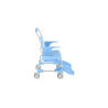 Alerta Aqua Shower Commode Chair, 4-in-1 Multi-Use Transfer, Shower and Toileting Chair