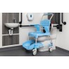 Alerta Aqua Shower Commode Chair, 4-in-1 Multi-Use Transfer, Shower and Toileting Chair