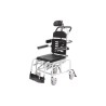 Alerta Aqua Tilt-In-Space Hi-Lo Shower Commode Chair, Height Adjustable, Gas-Assisted Mobility
