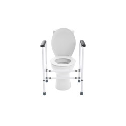 Alerta Portable Toilet Surround, Adjustable Height, Stable Support Frame