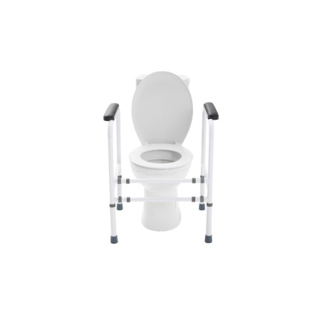 Alerta Portable Toilet Surround, Adjustable Height, Stable Support Frame
