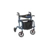 Alerta Aluminium Lightweight 2-in-1 Wheelchair Rollator, Hybrid Mobility, Convertible Design, Comfort-Focused