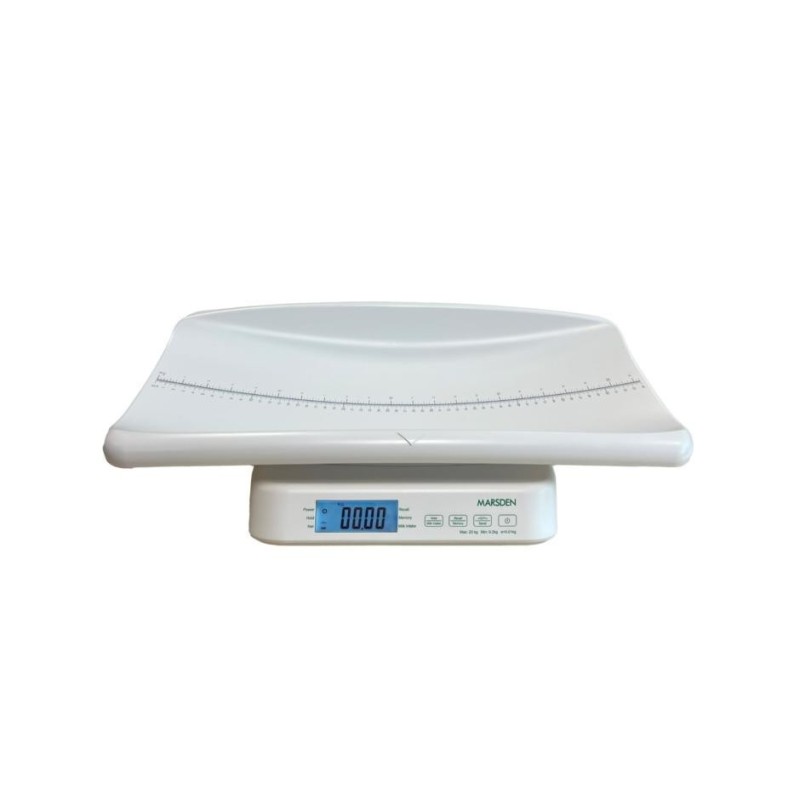 Marsden M-320 Portable Baby Scale, Class III Approved Lightweight Weighing Scale for Babies and Toddlers