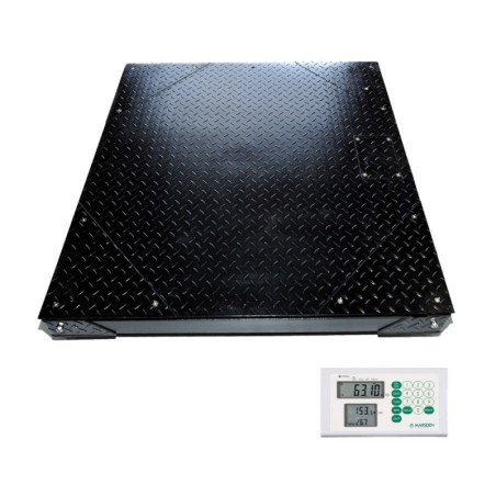 Marsden M-930 Pit Mounted Bed and Trolley Weigher, Class III Approved, Bespoke Flush-Floor Medical Scale
