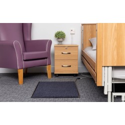 Wired Deluxe Alertamat, Luxury Carpeted Fall Prevention Mat for Dementia and Risk Management