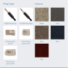 Wired Deluxe Alertamat, Luxury Carpeted Fall Prevention Mat for Dementia and Risk Management
