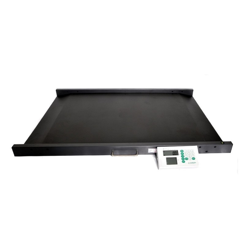 Marsden M-650 Wheelchair Scale, 300kg Capacity, Class III and MDD Approved, Low-Profile Platform with Built-In Ramps