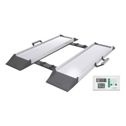Marsden M-615 Portable Wheelchair Scale, Folding Beam Design, 300kg Capacity, Class III Approved