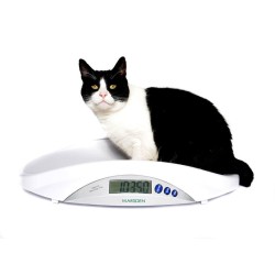 Marsden V-22 Veterinary Scale, 20kg Capacity, Ideal for Cats, Small Dogs and Small Pets